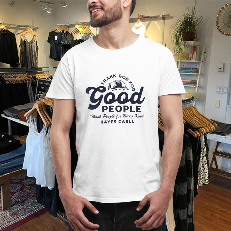 Hayes Carll Thank God For Good People Shirts