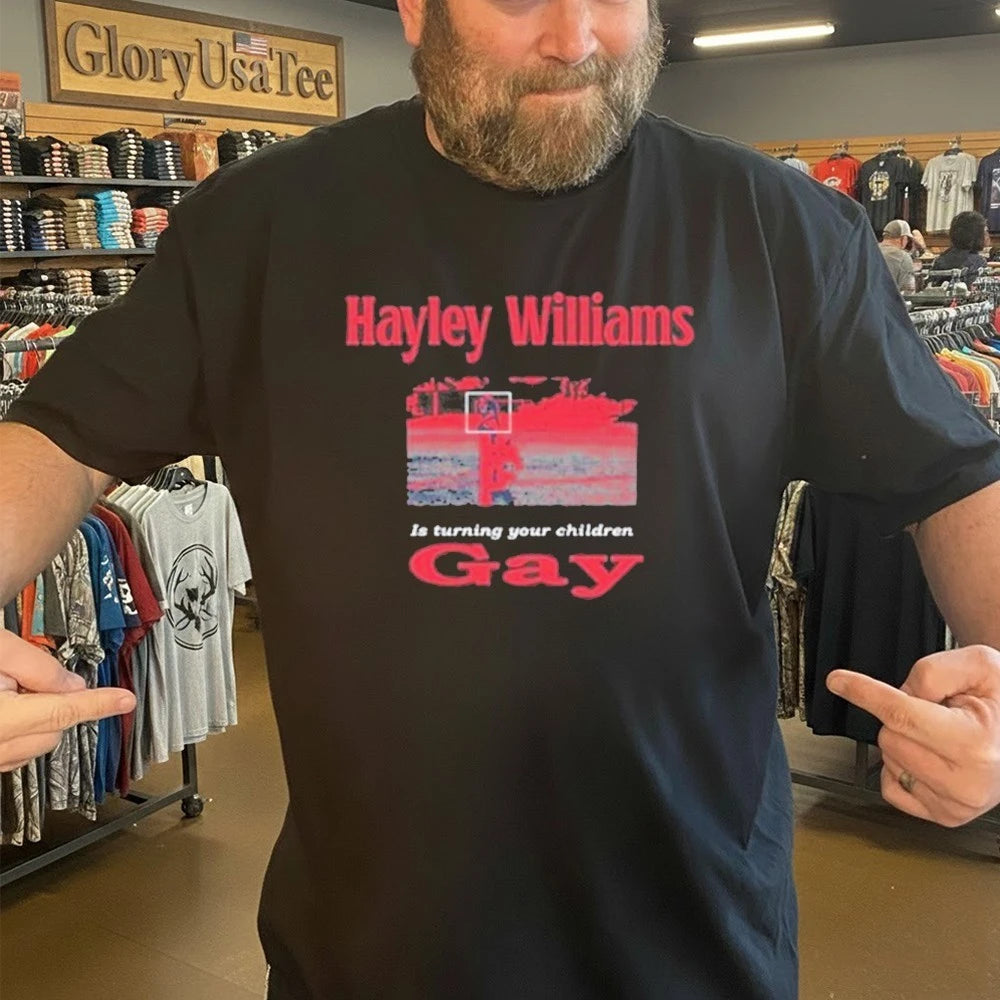 Hayley Williams Turning Your Children Gay Shirt