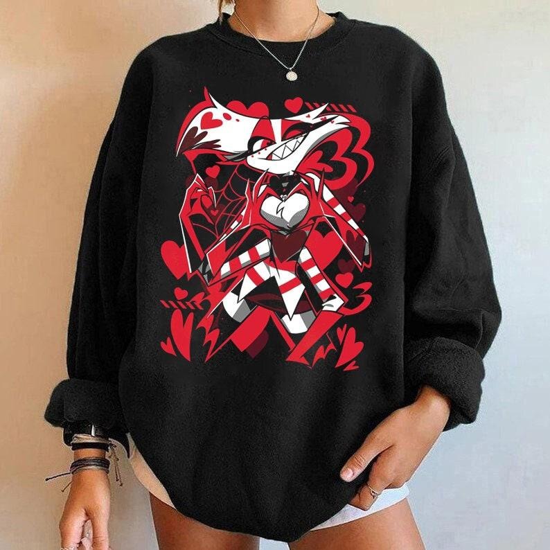 Hazbin Hotel Angel Dust  Hazbin Hotel Characters Sweatshirt T-Shirts, Hoodie | TeeBloomCo.com