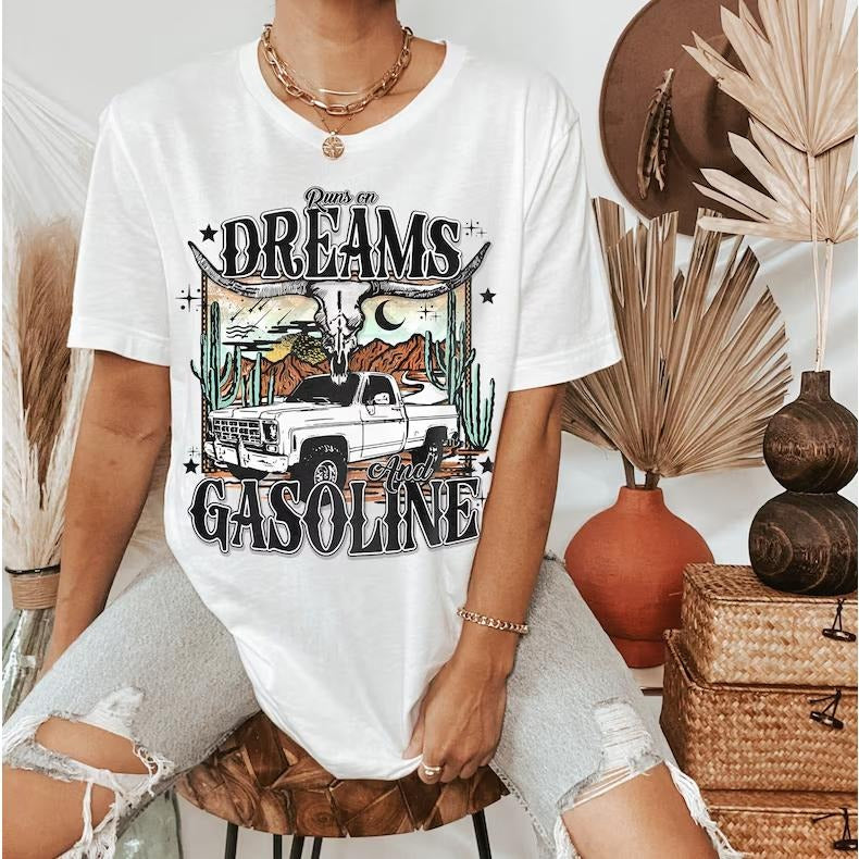 Heart Like a Truck Lainey Wilson Shirt, Oversized Longhorn Western Graphic Tee, Rodeo and Nashville Shirt, Perfect Gift...