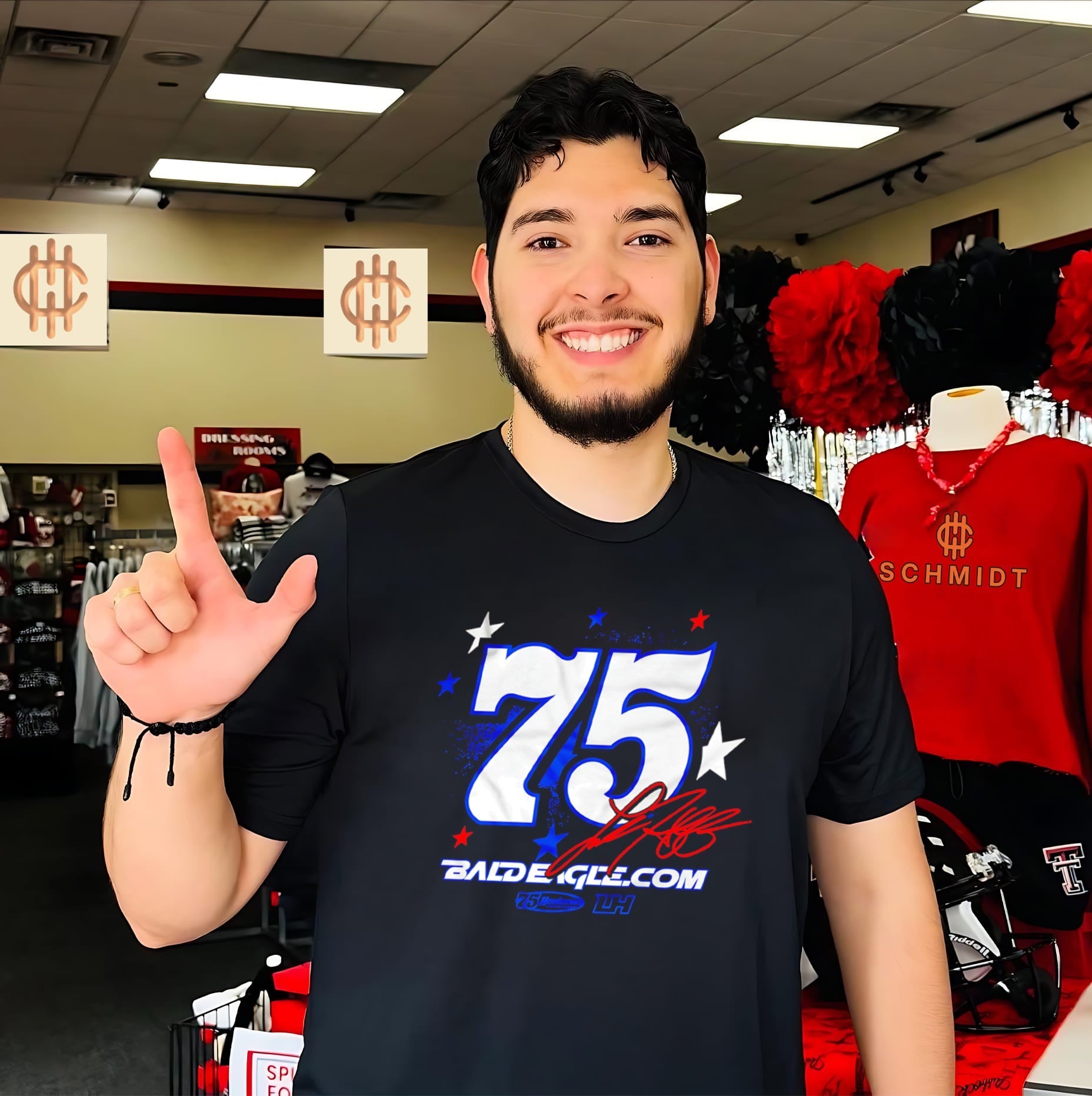 Henderson Motorsports 75 Baldeaglecom LH shirt