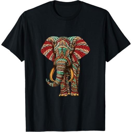 Henna Stylish Artistic Save The Elephants | Wildlife T-Shirt Made in USA Hoodie, Sweatshirt | TeeBloomCo.com