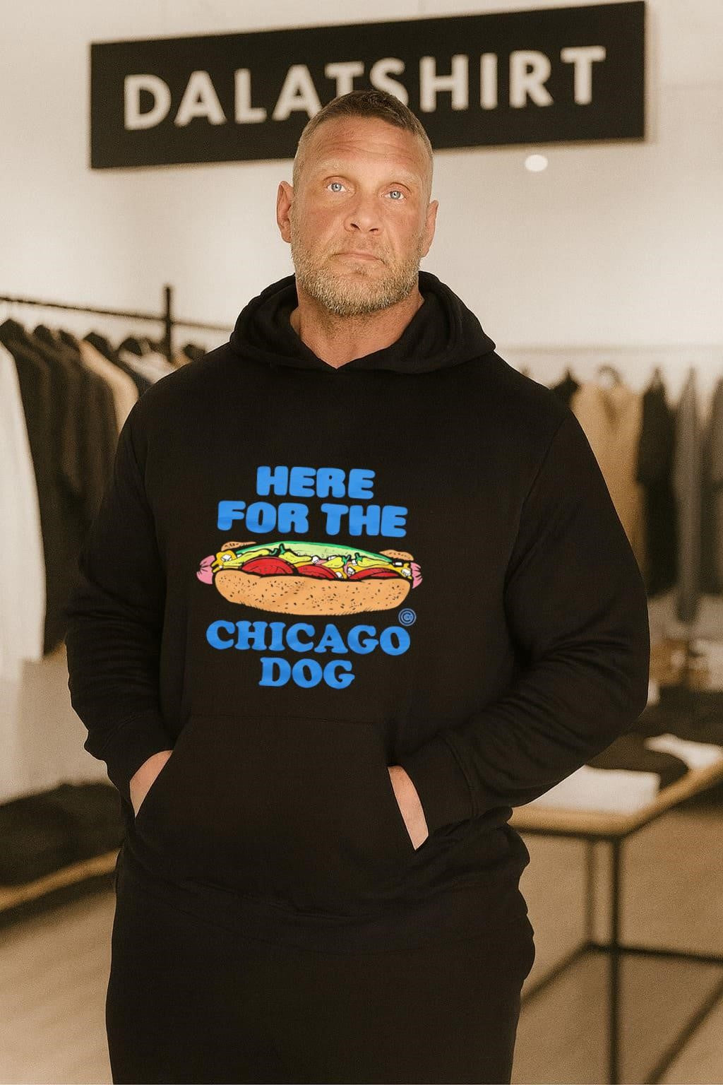 Here For The Chicago Dog Cubs shirt