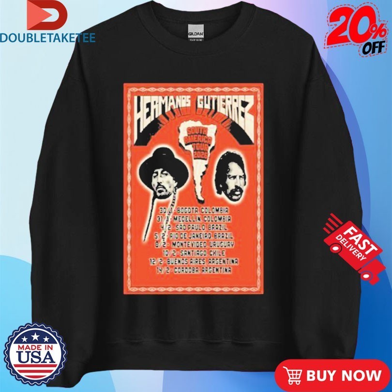 Hermanos Gutierrez South America Tour 2026 Shirts