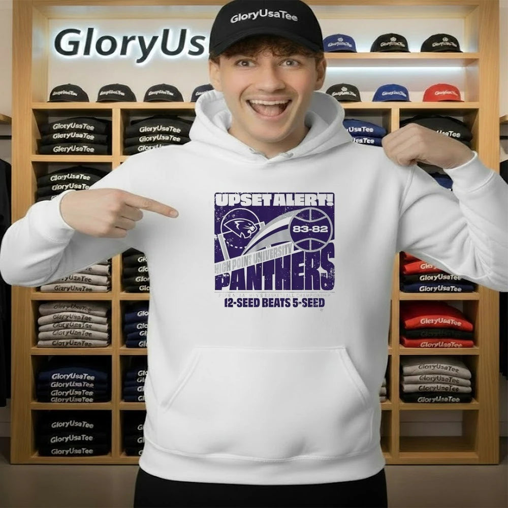 High Point Panthers March Madness Upset Alert 2026 Ncaa Men’s Basketball Championship 12-Seed Beats 5-Seed Shirt
