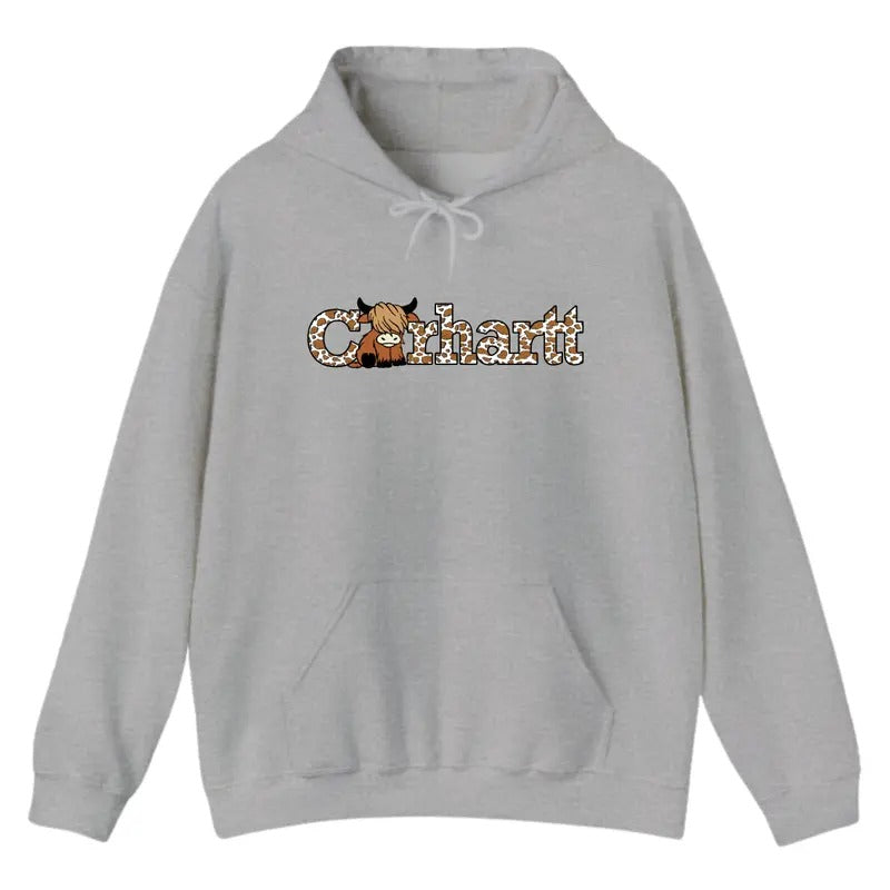 Highlands Hoodie, Cow Hoodie Sweatshirt T-Shirt Gift For Farmers, For Men Anđ Women, Unisex Shirt | TeeBloomCo.com
