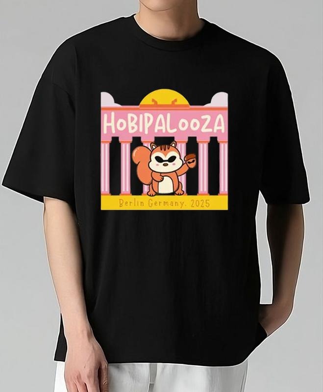 Hobipalooza Berlin 2025 Concert Tour T-Shirt Game Day Football Shirt Bold Style Hoodie, Sweatshirt | TeeBloomCo.com