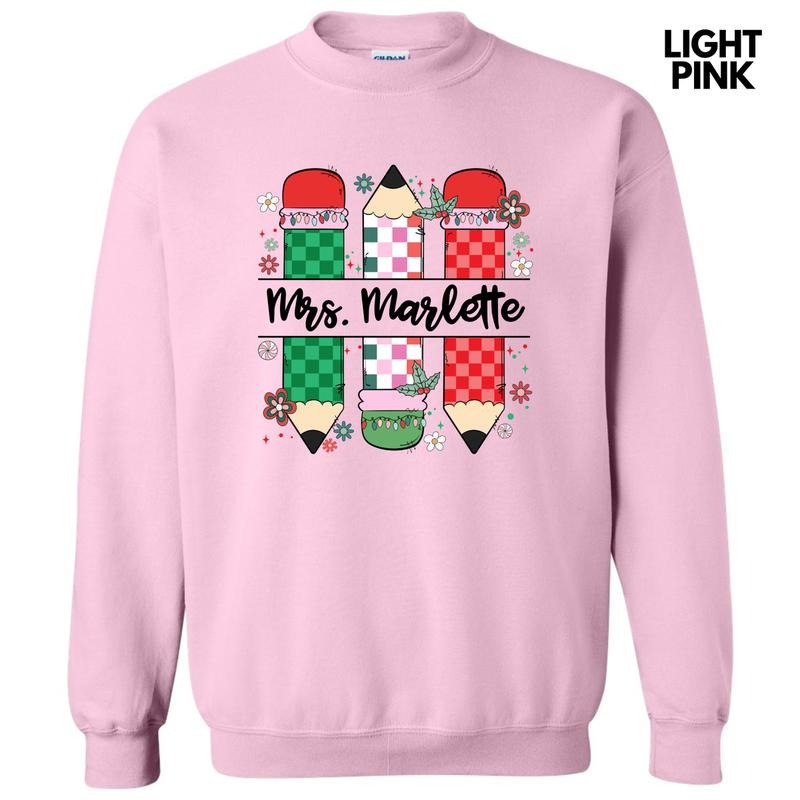Holiday Pencils CUSTOM Sweatshirt 'NLB' T-Shirts, Hoodie | TeeBloomCo.com