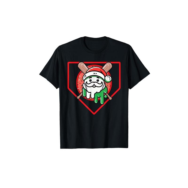 Home Plate Drip Ice Cream Softball Baseball Christmas Funny T Shirt made in usa Hoodie, Sweatshirt | TeeBloomCo.com