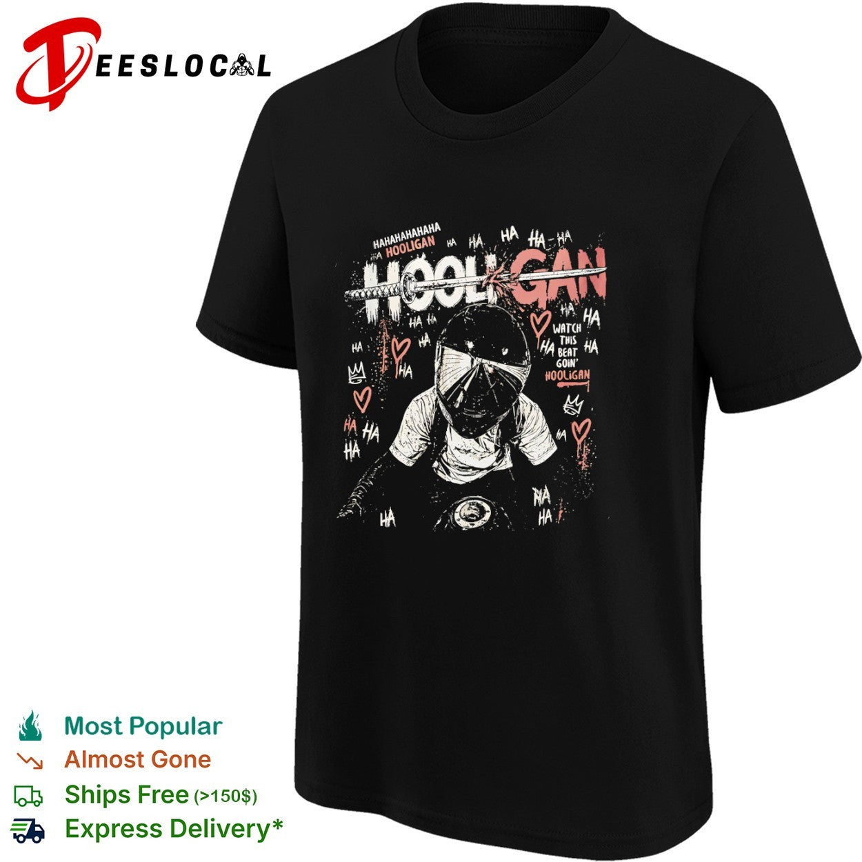 Hooligan Watch this beat goin Hooligan shirt