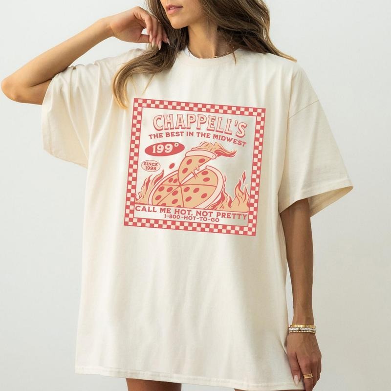Hot To Go Chappel Shirt,  Chappell's Pizza Midwest Princess Tour Hoodie, Sweatshirt | TeeBloomCo.com