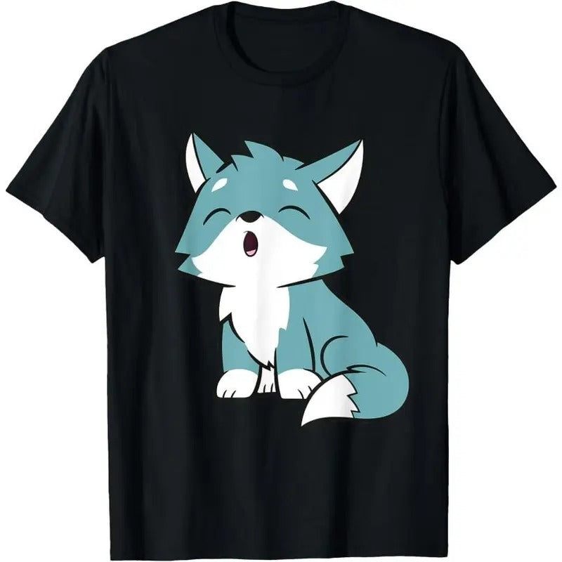 Howling Wolf T-Shirt Made in USA Hoodie, Sweatshirt | TeeBloomCo.com