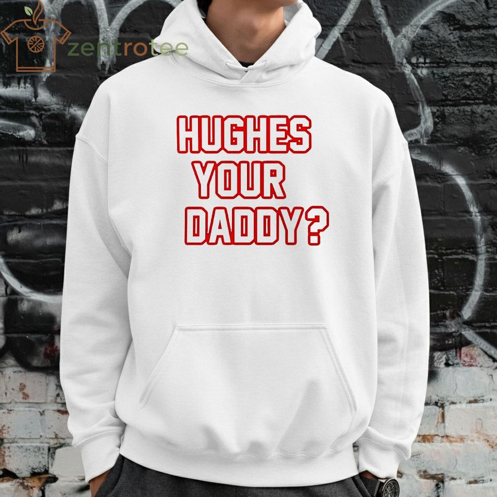 Hughes Your Daddy text tee