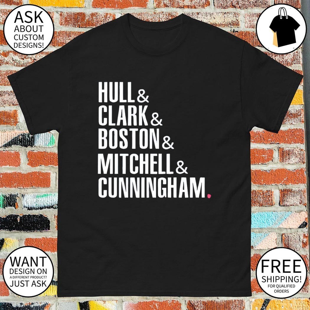 Hull Clark Boston Mitchell Cunningham Indiana Fever Basketball WNBA 2026 shirt