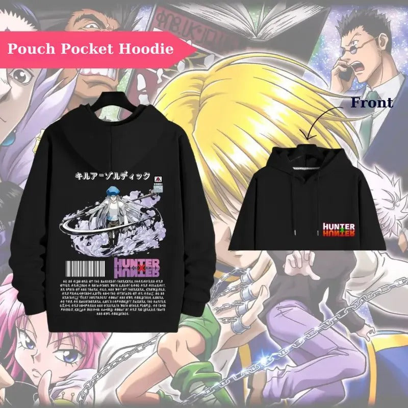 Hunter x Hunter Kaito 2 sides Hoodie and T-Shirt - Vintage Anime Design, All Sizes, Unisex Sweatshirt | TeeBloomCo.com