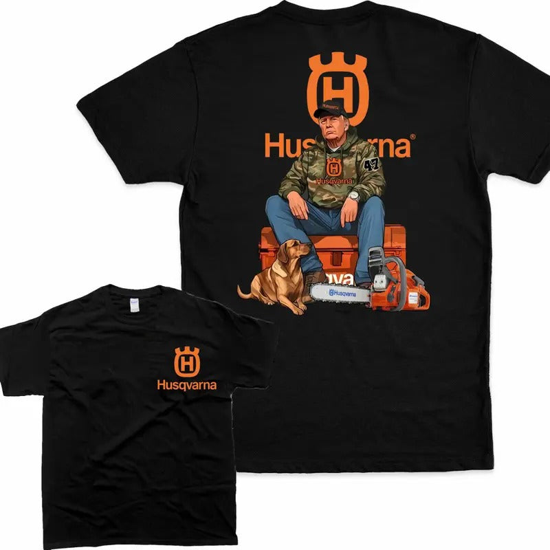 Husqvarna Inspired T-Shirt Unisex Classic Fabric Top Hoodie, Sweatshirt | TeeBloomCo.com