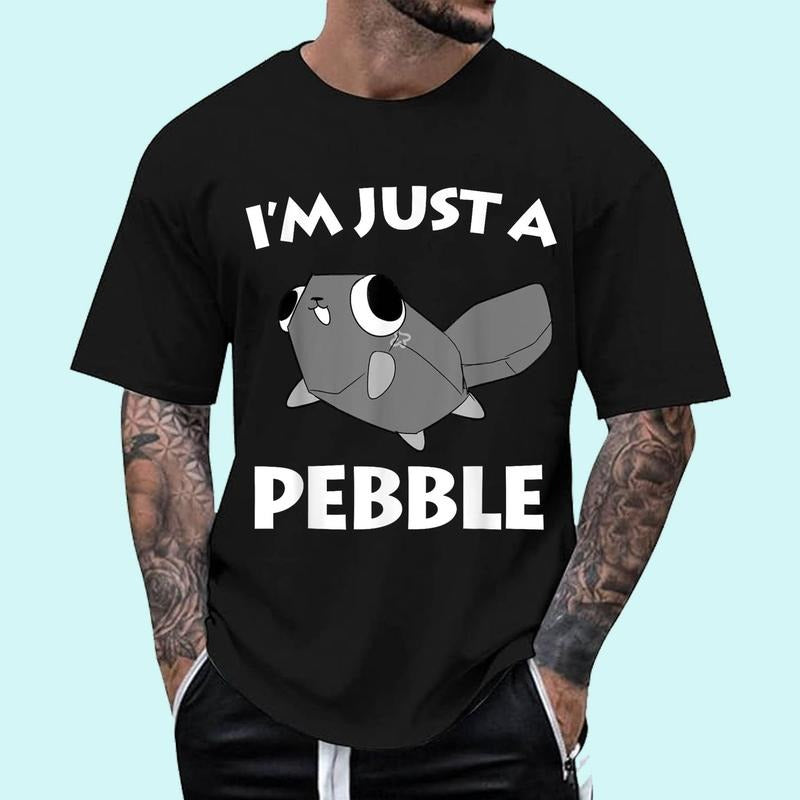 I''m Just a Pebble Unisex T-Shirt, Cotton 100%, Top Trending Fashion Hoodie, Sweatshirt | TeeBloomCo.com