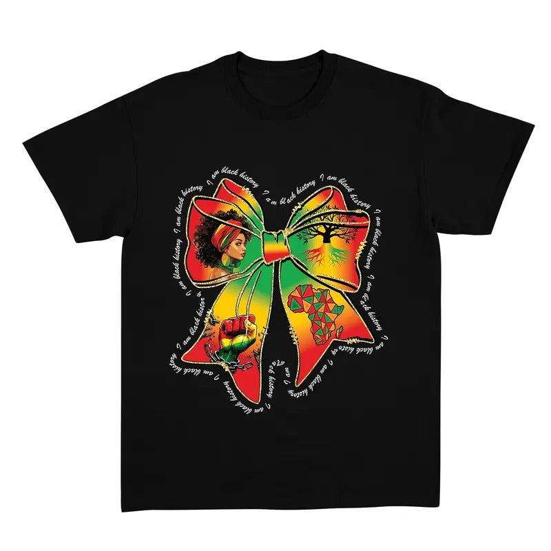 I Am Black History T-shirt, Black Lives Matter Shirt, African American Support T-shirt Proud Afro People Tee, Black...
