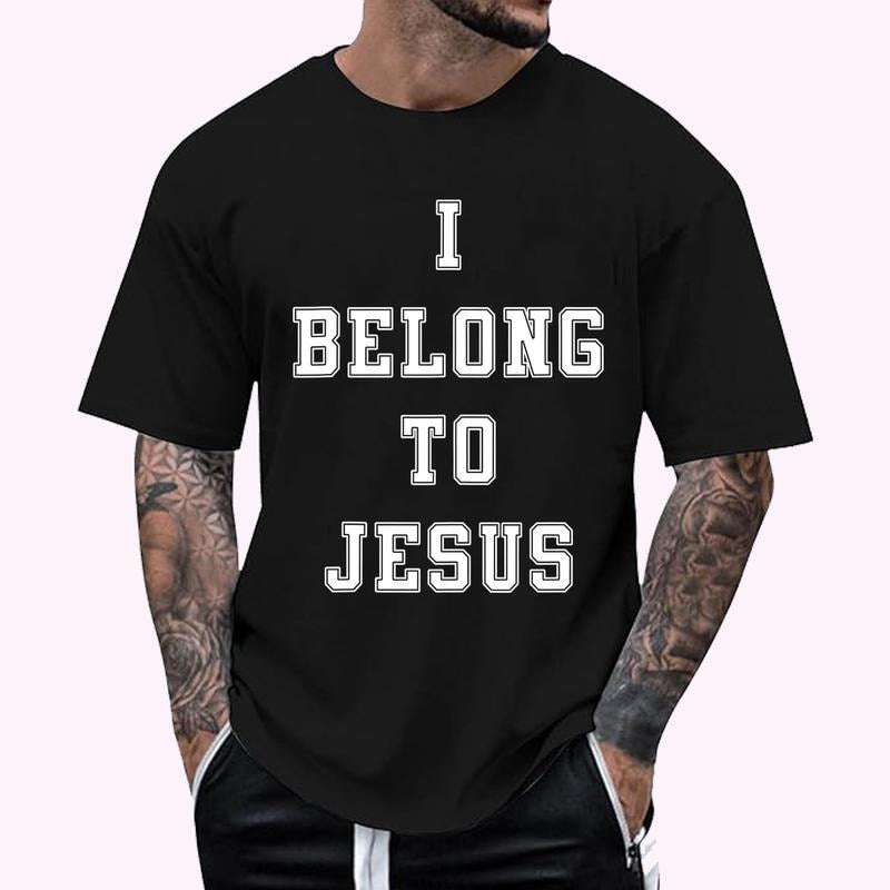 I Belong To Jesus t-Shirt | Unisex Cotton Tee, Top Menswear Hoodie, Sweatshirt | TeeBloomCo.com
