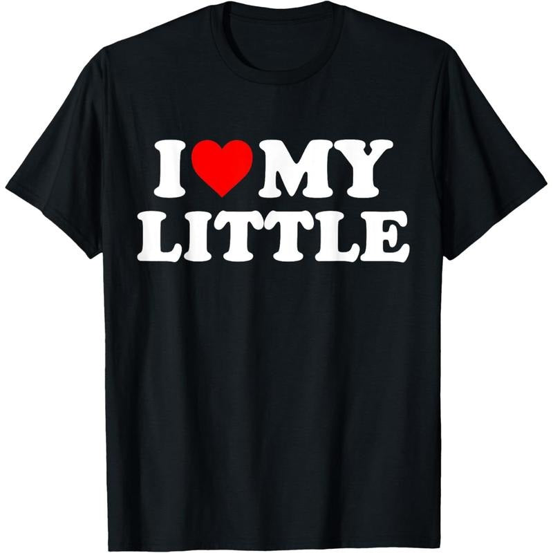 I Heart My Little Love Matching Little Big Sorority T-Shirt made in usa Hoodie, Sweatshirt | TeeBloomCo.com