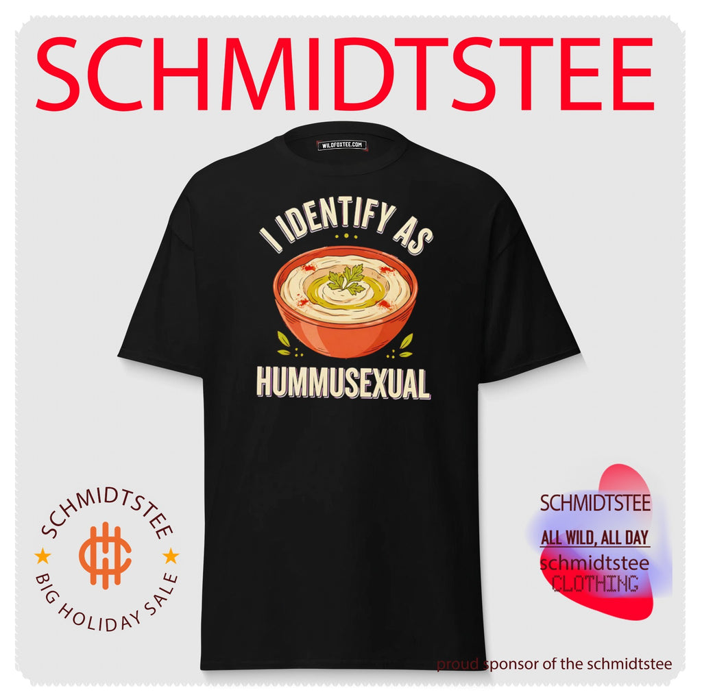 I Identify as Hummusexual hummus foodie shirt