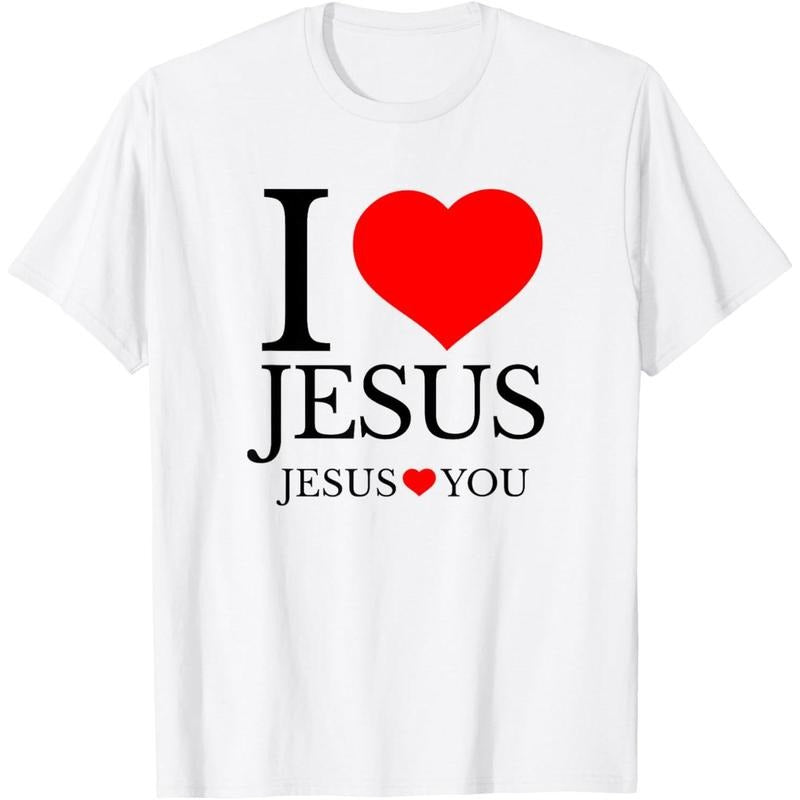 I LOVE JESUS - JESUS LOVES YOU - CHRISTIAN T-Shirt made in usastyle{n002}2 Hoodie, Sweatshirt | TeeBloomCo.com