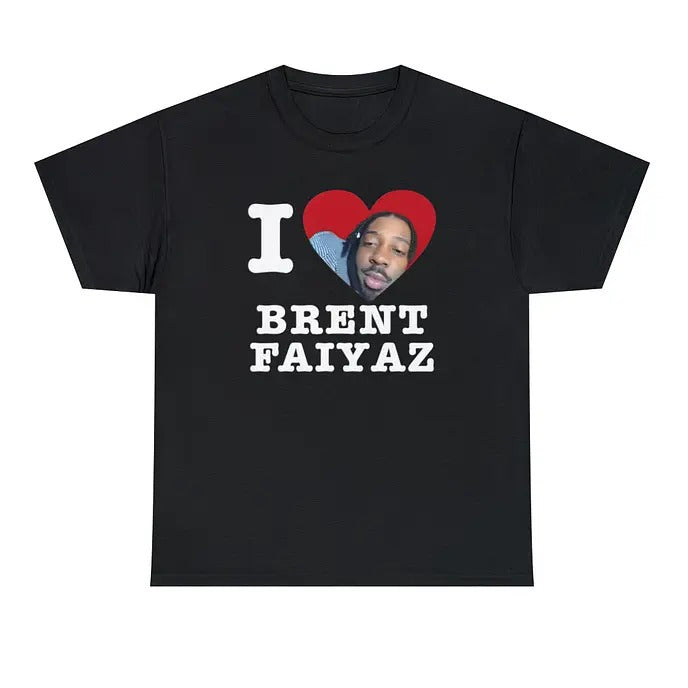 I Love Brent Shirt Faiyaz Fans Tee Hoodie, Sweatshirt | TeeBloomCo.com
