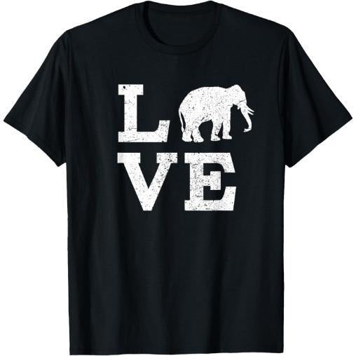 I Love Elephants T-Shirt Funny T-Shirt Made in USA Hoodie, Sweatshirt | TeeBloomCo.com
