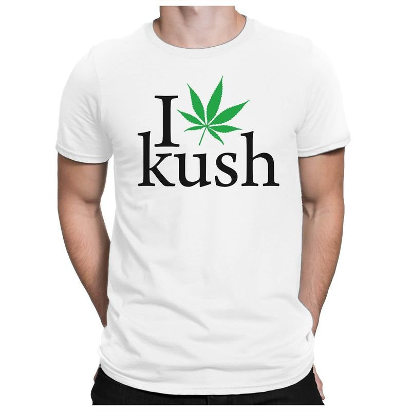 I Love Kush - Men's Fun T-shirt - Printed - Small To 4xl Papayana Hoodie, Sweatshirt | TeeBloomCo.com