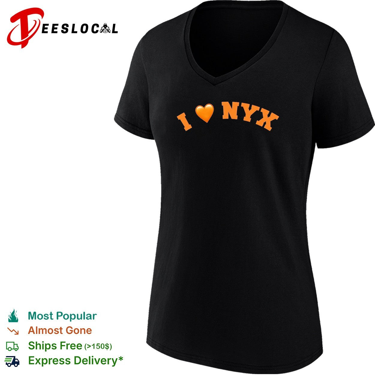 I Love Nyx New York Knicks NBA parody shirt