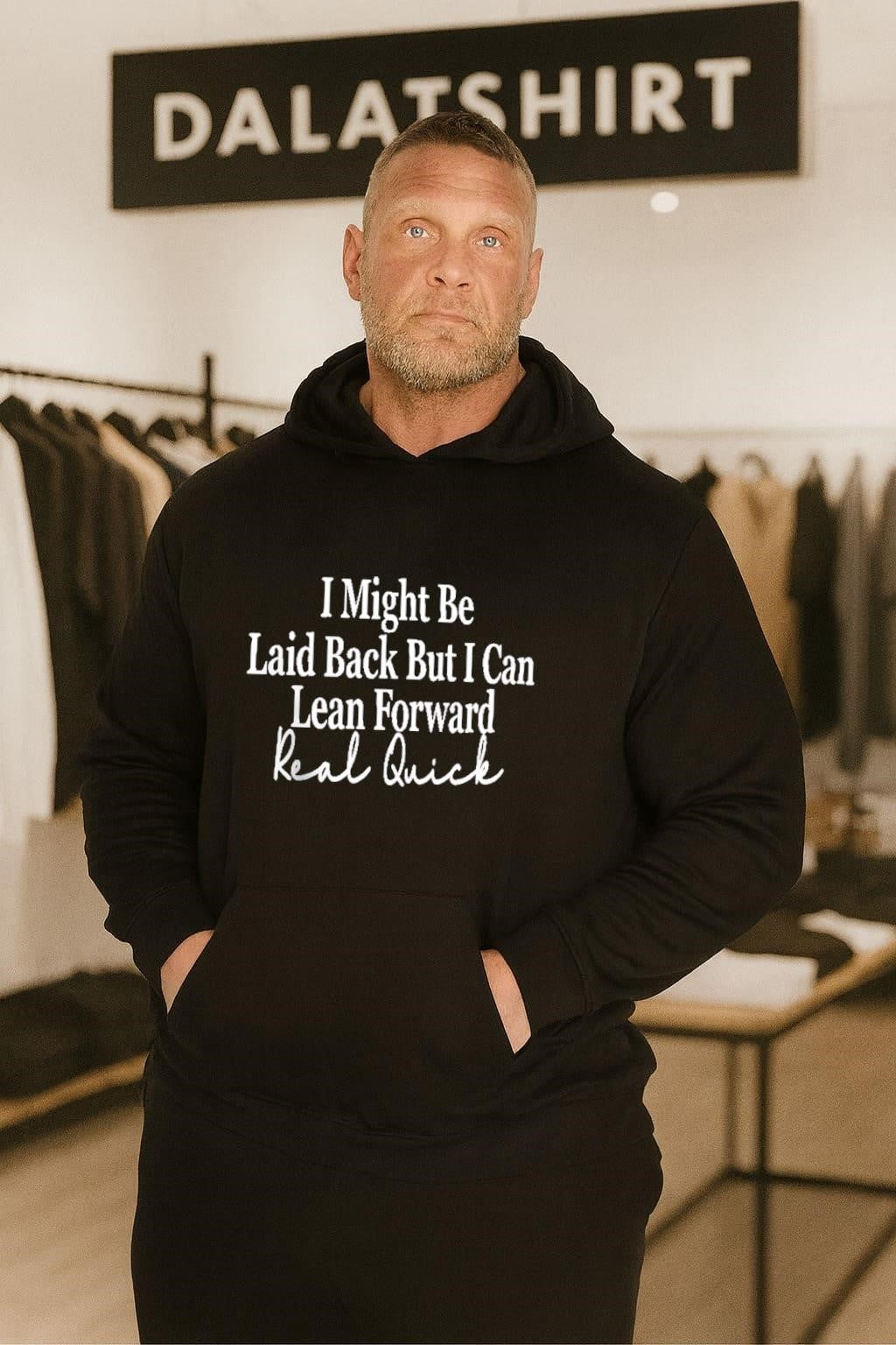 I Might Be Laid Back But I Can Lean Forward Real Quick shirt