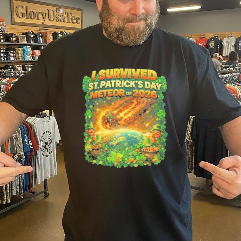 I Survived the St. Patrick’s Day Meteor Ohio Fireball Shirt