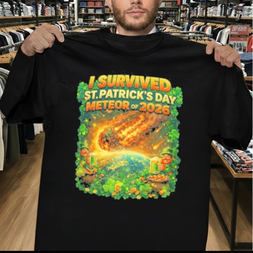 I Survived the St. Patrick’s Day Meteor Ohio Fireball Shirt