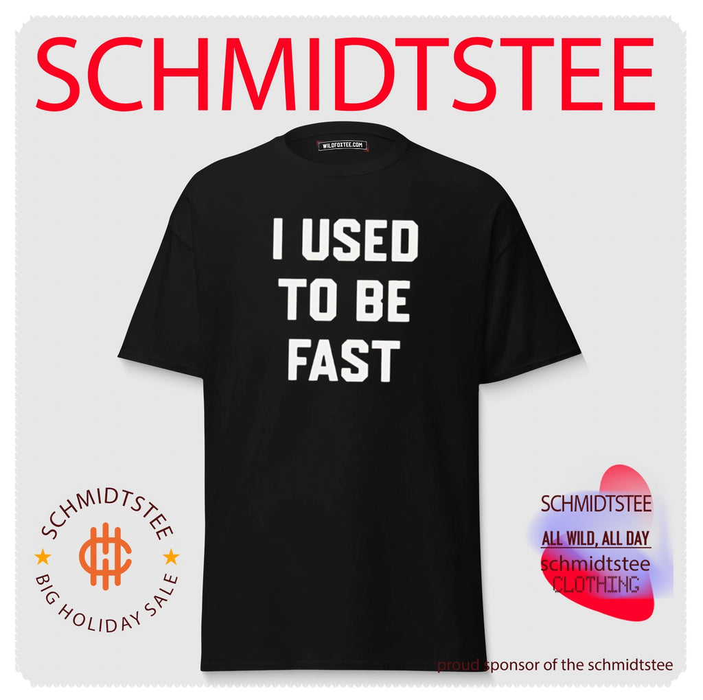I Used to Be Fast funny running aging athlete shirt