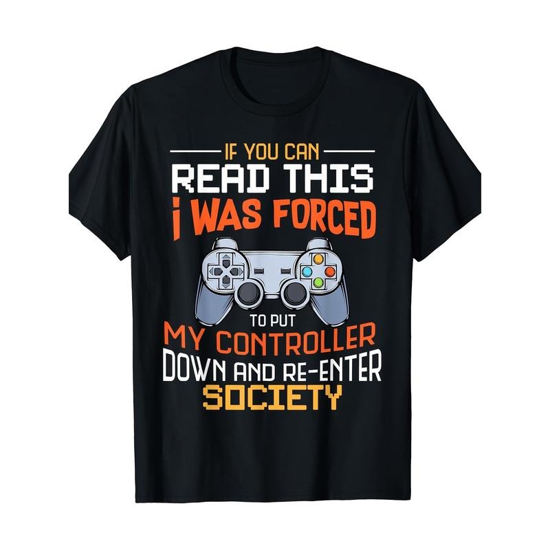 I Was Forced to Put down the Handle-Funny Game T-shirt-220G made in usa Hoodie, Sweatshirt | TeeBloomCo.com