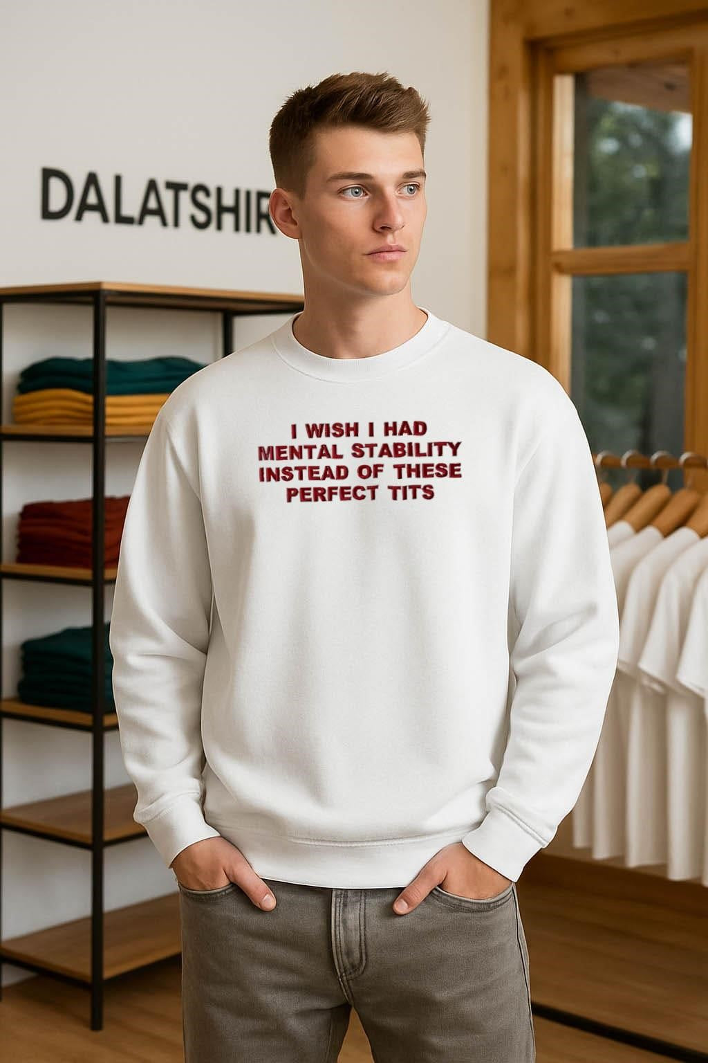 I Wish I Had Mental Stability Instead Of These Perfect Tits shirt