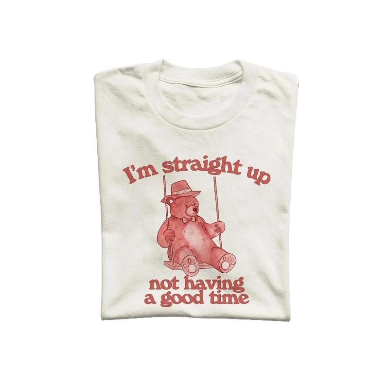I'm Not Having A Good Time Unisex T Shirt, Vintage Drawing Tee, Weird T-Shirt, Graphic Tee Hoodie, Sweatshirt