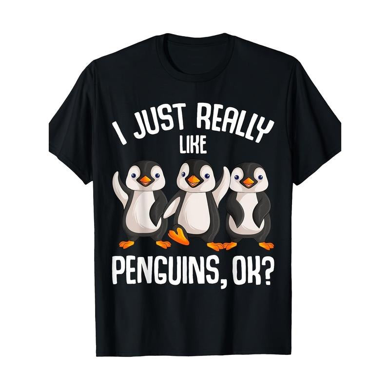 I really like the Penguin T-shirt -100% Cotton Made in USA Hoodie, Sweatshirt | TeeBloomCo.com