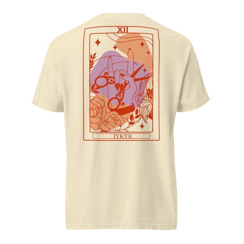 IYKYK Lesbian Sapphic Tarot Card Tshirt, Vintage Lesbian Tshirt, Cool Queer Shirt, March for the Movement Hoodie, T-shirt...
