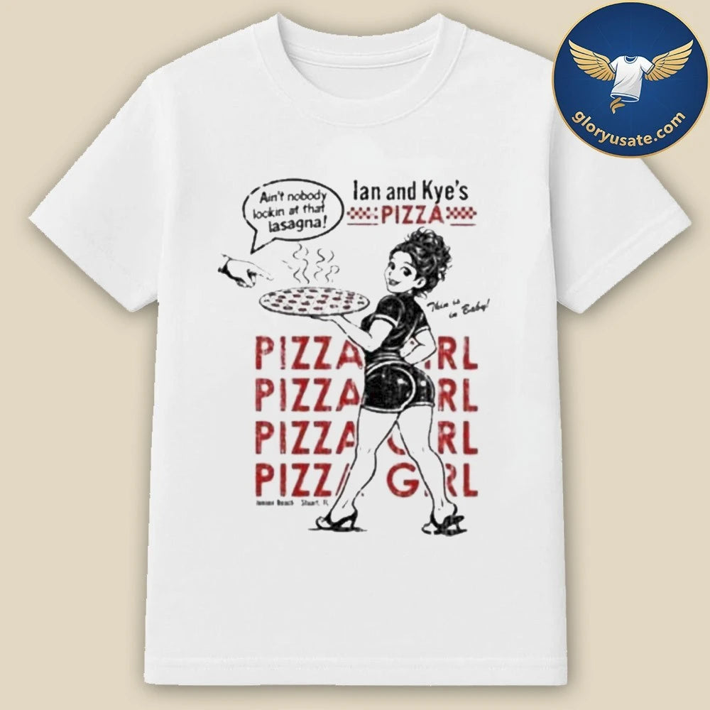 Iankyespizza Merch Store Shop Ian &amp; Kyes Pizza Girl T-Shirt