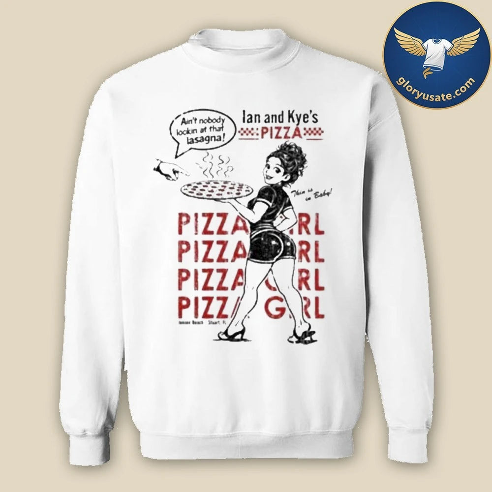 Iankyespizza Merch Store Shop Ian &amp; Kyes Pizza Girl T-Shirt