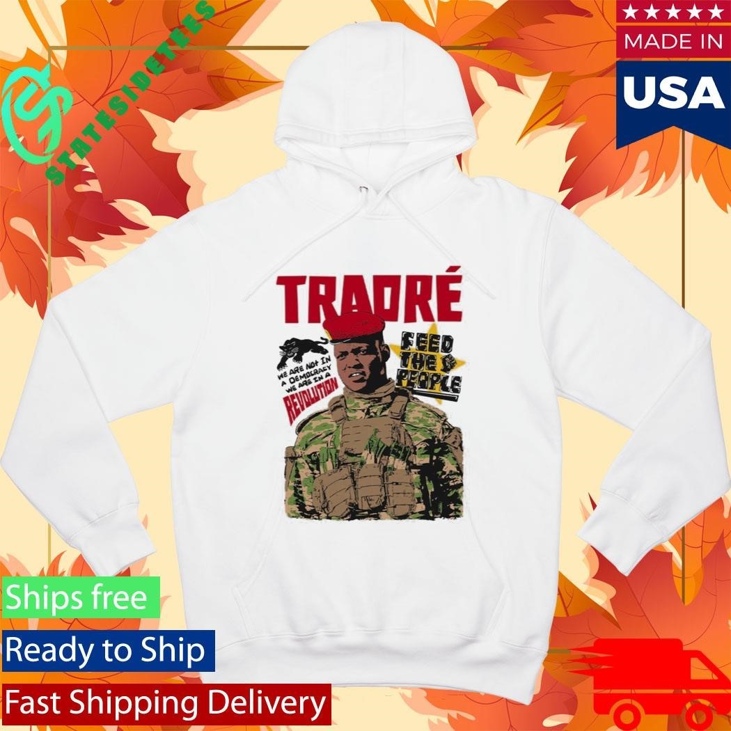 Ibrahim Traore Revolution Feed The People Shirt
