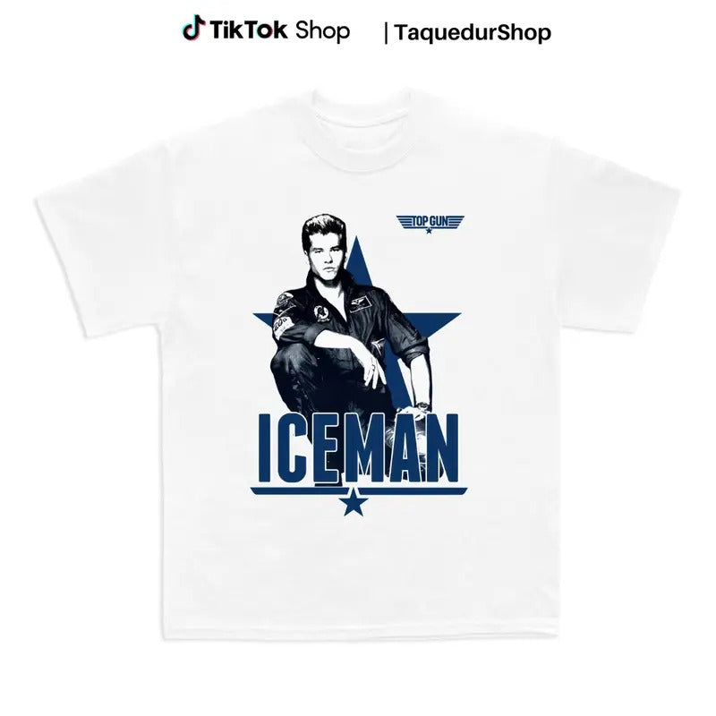 Ice Man Maverick Goose Unisex T-shirt, Top Gun Maverick Tee, Pilot & Co-pilot Shirts, Goose And Maverick Tee, Father's...