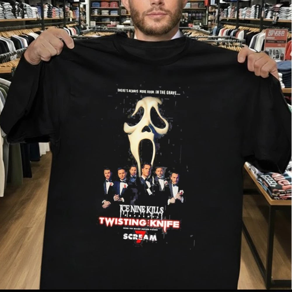 Ice Nine Kills 2026 Murder Marquee Twisting Knife Shirt