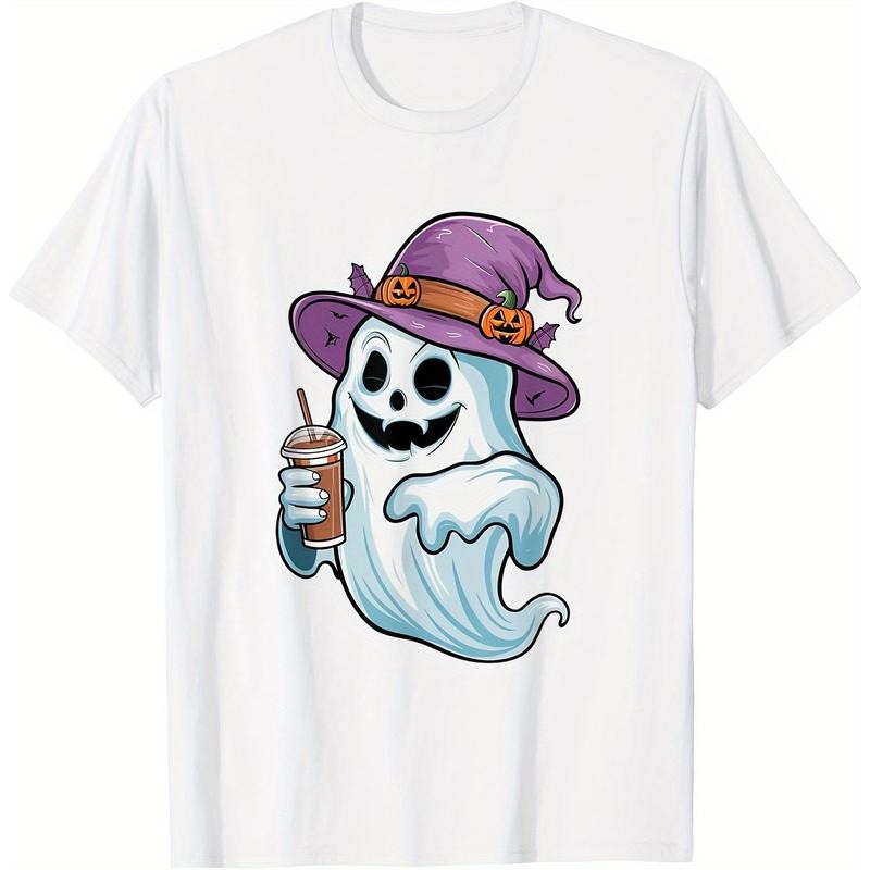 Iced coffee T-shirt Halloween Made in USA Hoodie, Sweatshirt | TeeBloomCo.com