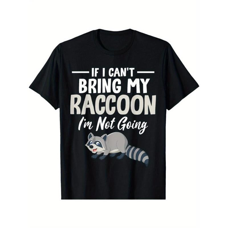 If I-Can't Bring My Raccoon I'm Not Going Funny Raccoon T-Shirt Made in USA Hoodie, Sweatshirt | TeeBloomCo.com
