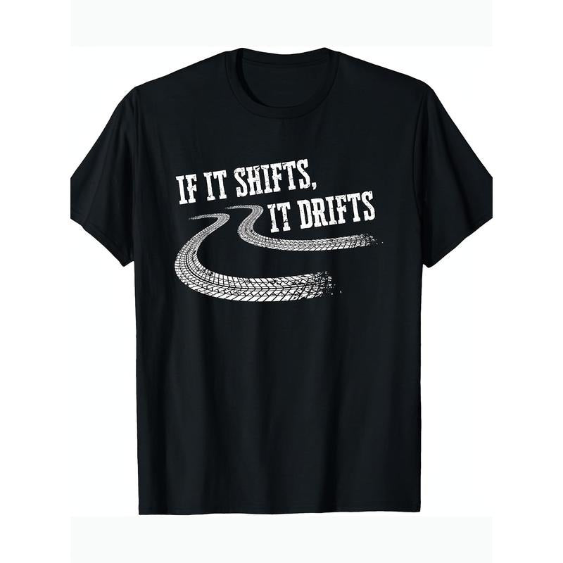 If It Shifts It Drifts Funny Racing Car Mechanic Gift T-Shirt220g made in usa T-Shirts, Hoodie, Sweatshirt | TeeBloomCo.com
