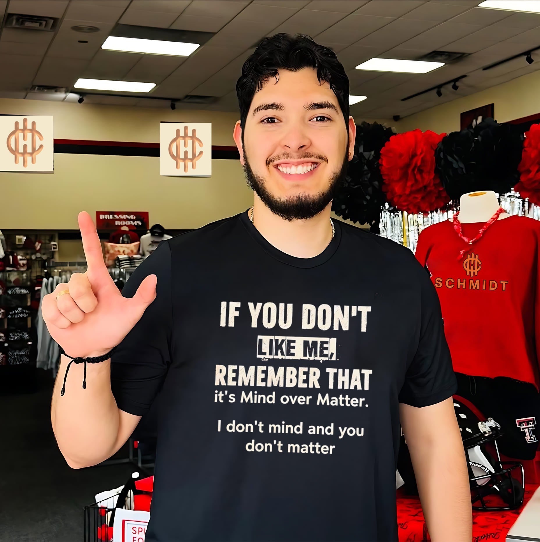 If You Don’t Like Me Remember That It’s Mind over Matter shirt