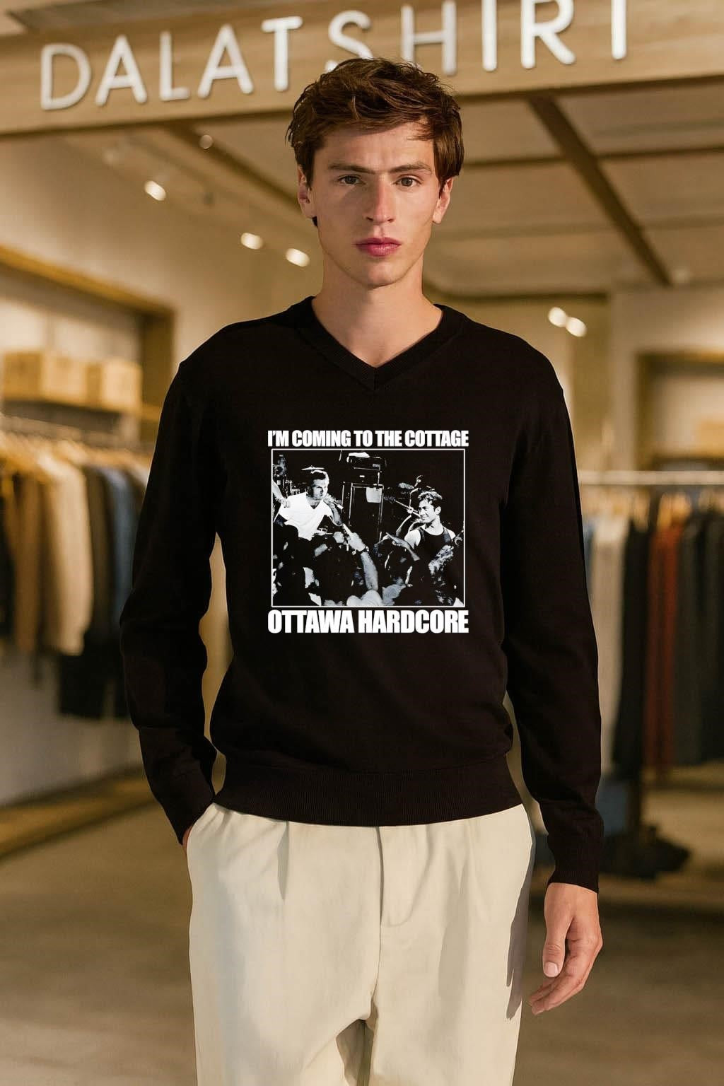 I’m Coming To The Cottage Ottawa Hardcore band shirt