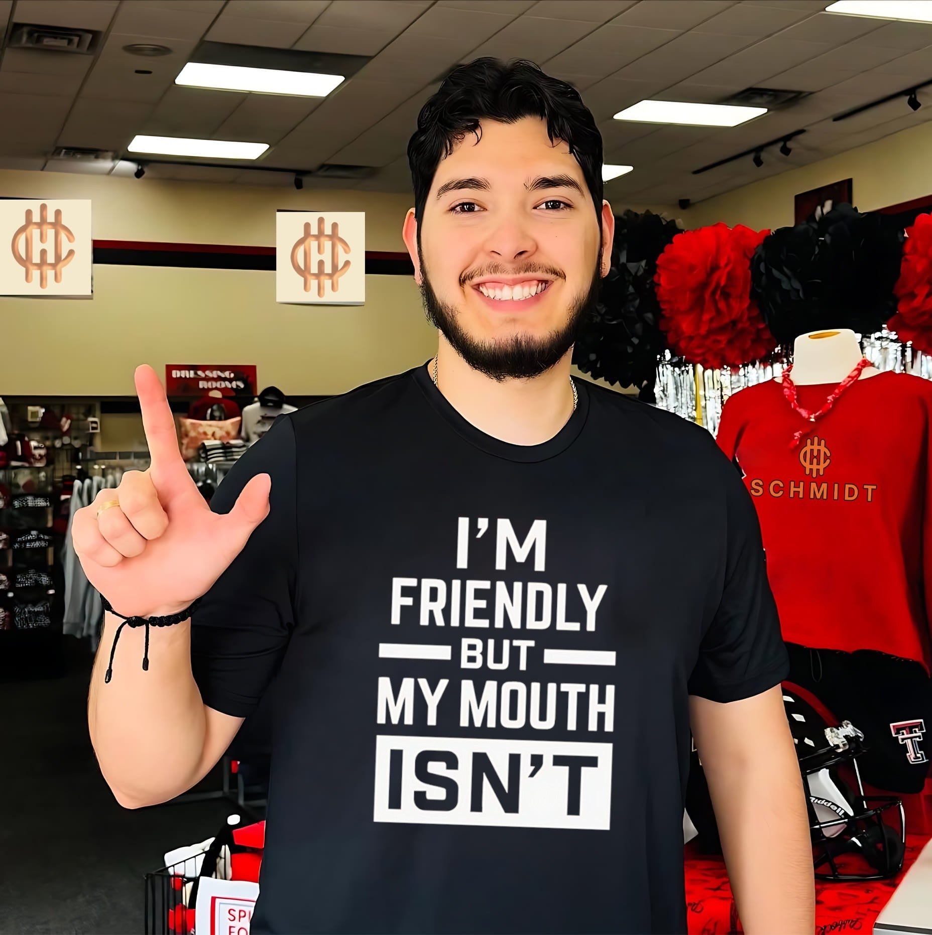 I’m Friendly but My Mouth Isn’t sarcastic shirt